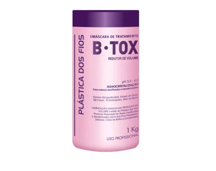  Kit Plastica dos Fios Shampoo Per La Pulizia Profonda Botox Per Capelli