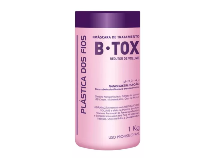  Kit Plastica dos Fios Shampoo Per La Pulizia Profonda Botox Per Capelli