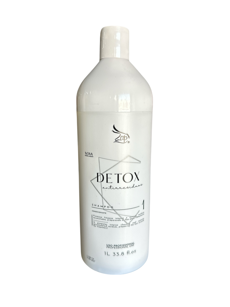 Zap Detox Detox Rinfrescante Anti Residui Shampoo Detergente Profondo 500ml