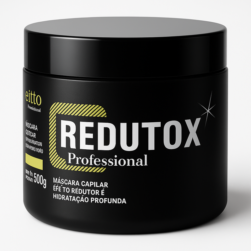 Fio Perfeitto Redutox Mass Reposition Hair Botox Mask 17.6fl.oz e 500g